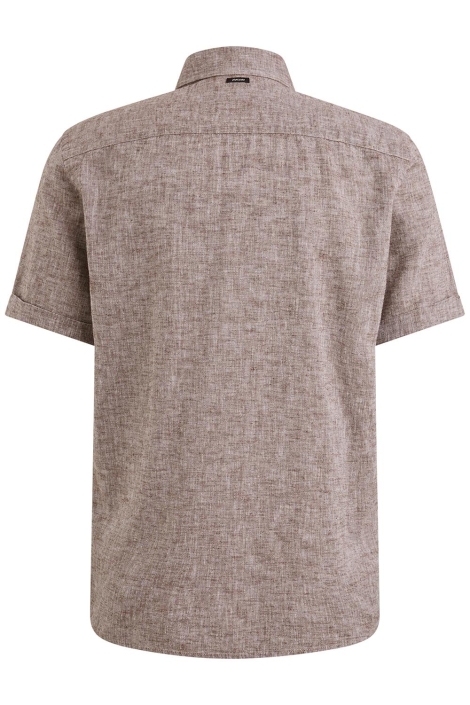Vanguard short sleeve shirt linen cotton bl